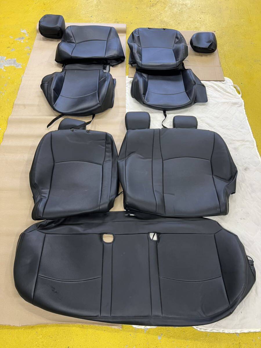 Glazzio seat cover Nissan JUKE juke F15 special design seat cover black for 1 vehicle beautiful goods!! same day shipping!!