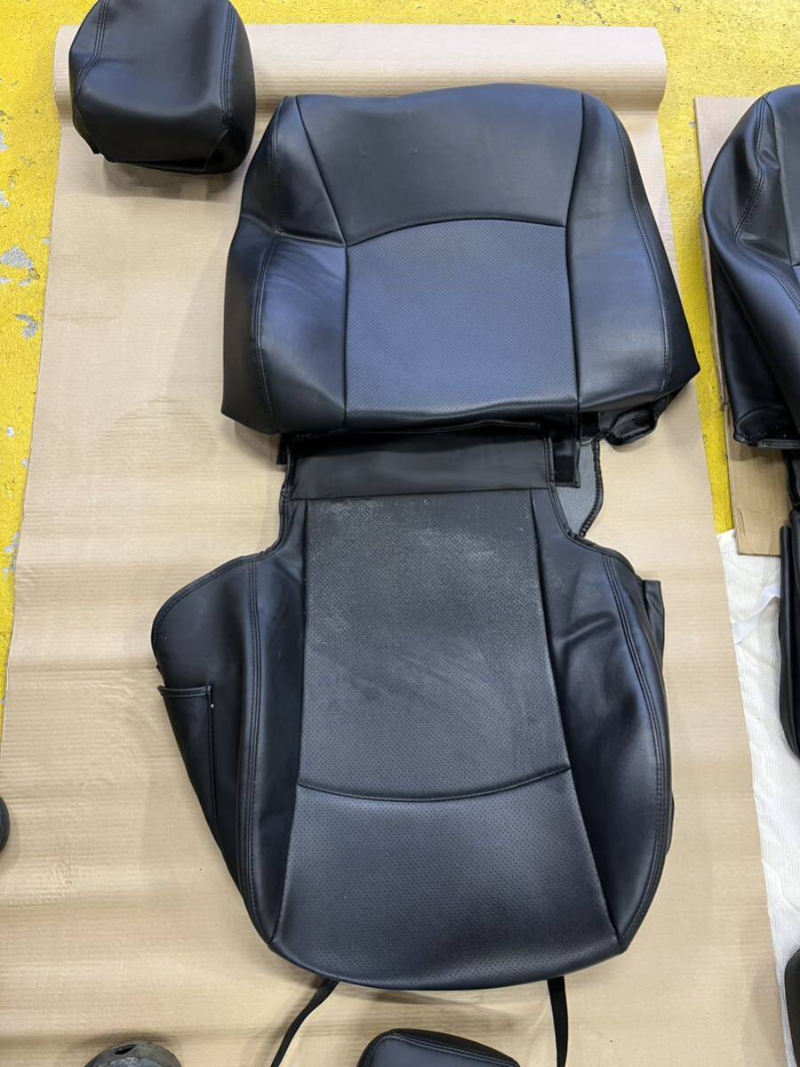Glazzio seat cover Nissan JUKE juke F15 special design seat cover black for 1 vehicle beautiful goods!! same day shipping!!