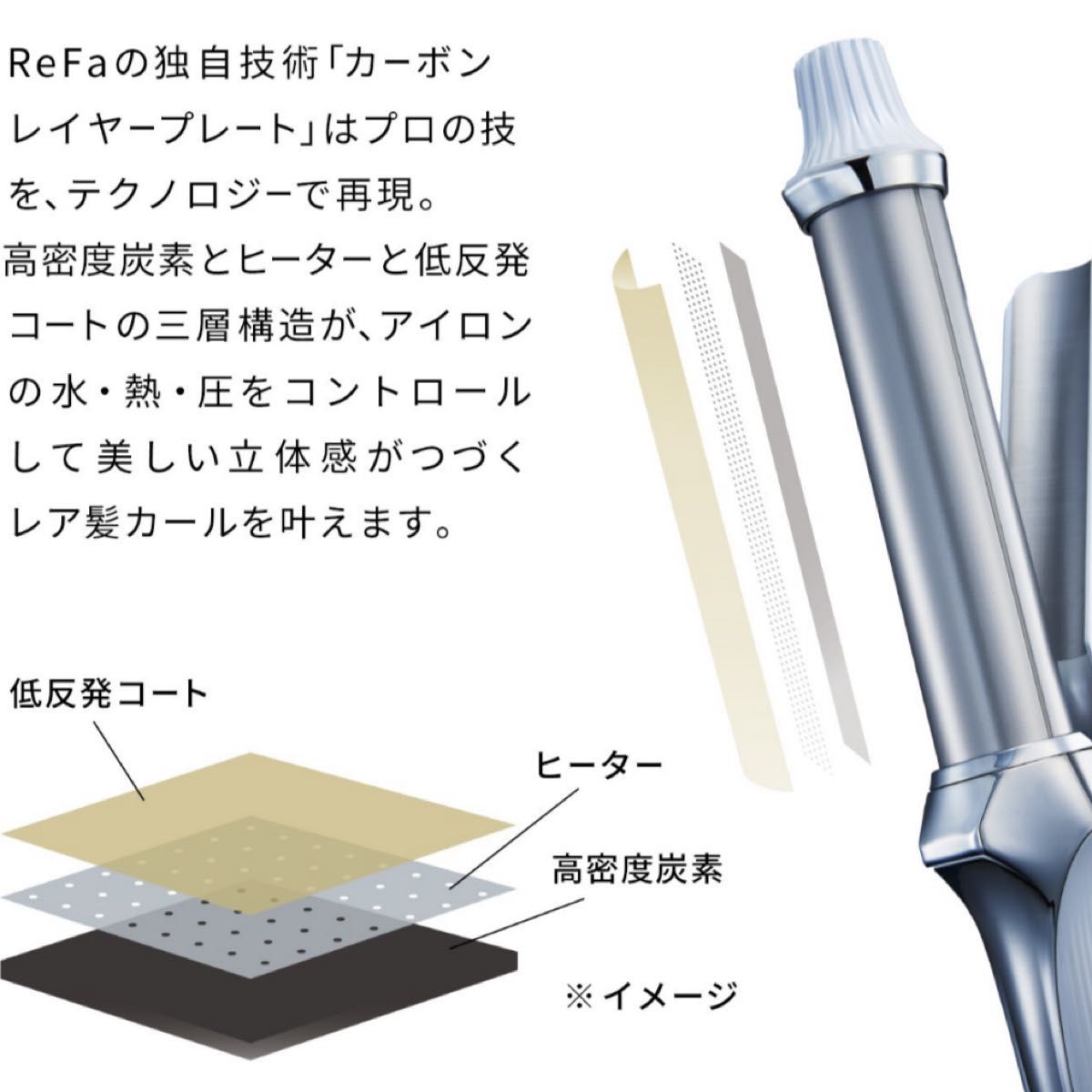 新品未開封　リファ　Refa カールアイロンプロ　カールアイロン　コテ　32mm