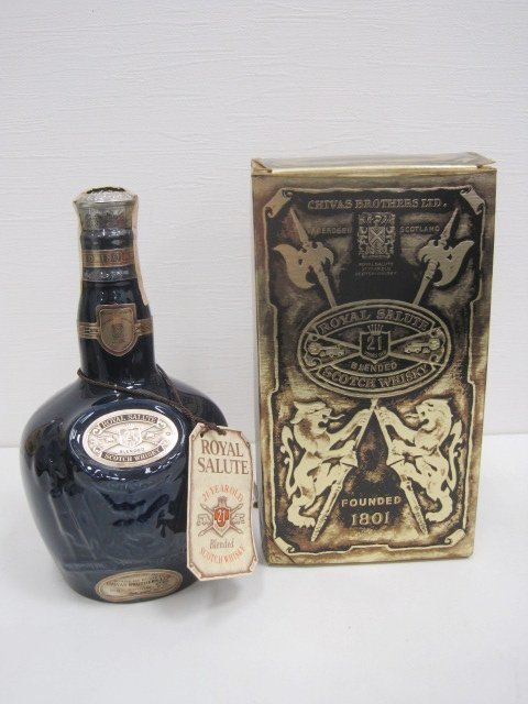 ROYAL SALUTE 21 SCOTCH WHISKY FOUNDED 1801 ウイスキー 700ｍｌ 未開栓の画像1