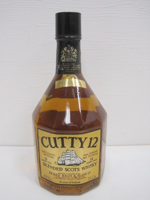 CUTTY12 BLENDED SCOTS WHISKY ウイスキー 750ｍｌ 未開栓の画像1
