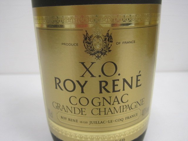 COGNAC X.O. ROY RENE GRANDE CHAMPAGNE ブランデー 700ｍｌ 未開栓_画像4