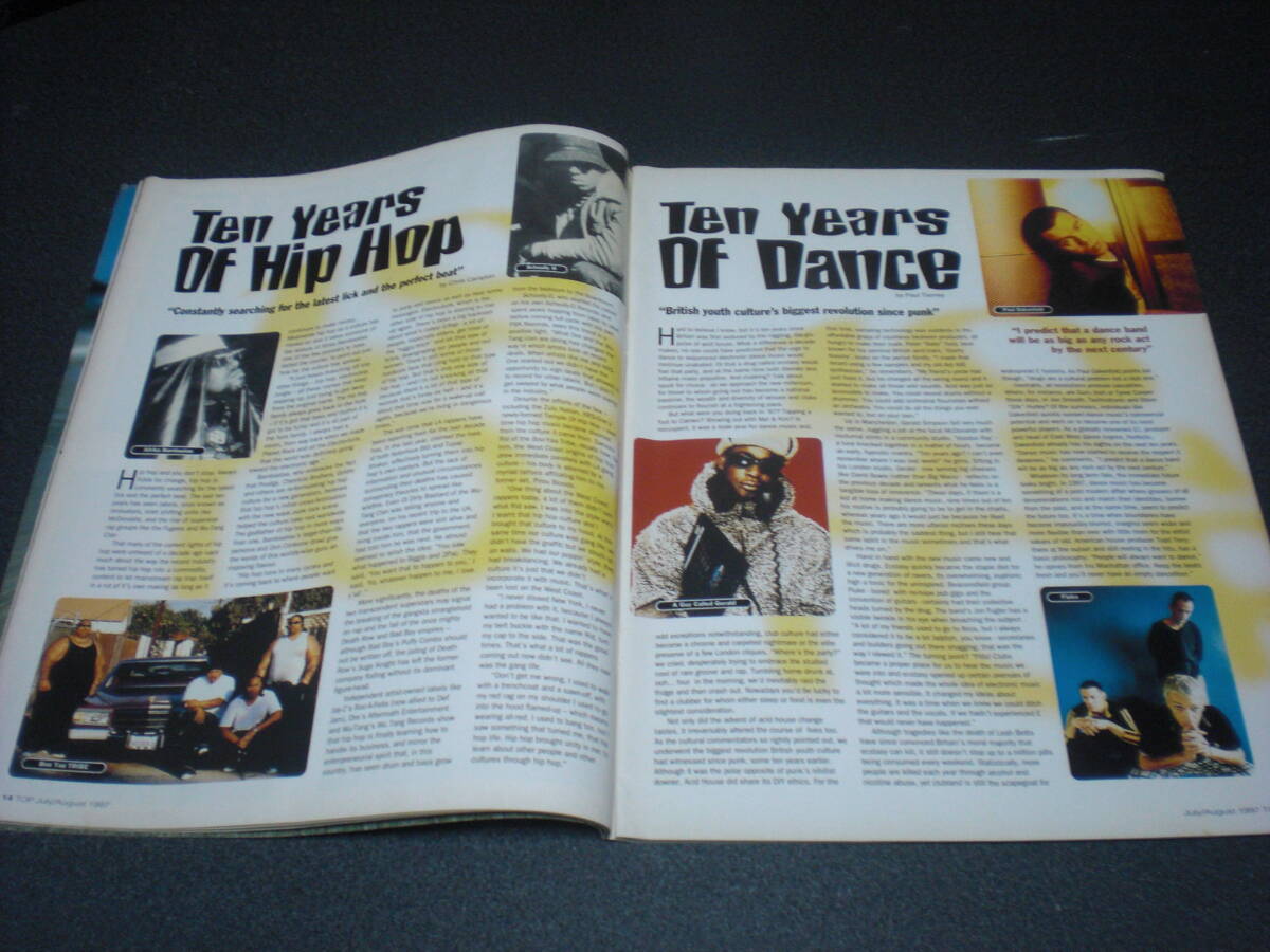 Tower Records UK Free Magazine TOP 10th Anniversary 1997.7/8 【The Prodigy】_画像7