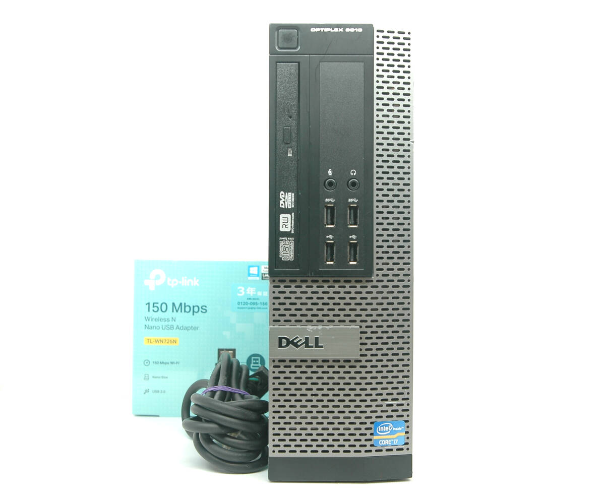 Win11□■Core i7/大容量16GBメモリ/SSD240GB+HDD1TB！DELL OptiPlex 9010 SFF / MS Office2021 / Wi-Fi / USB3.0の画像3