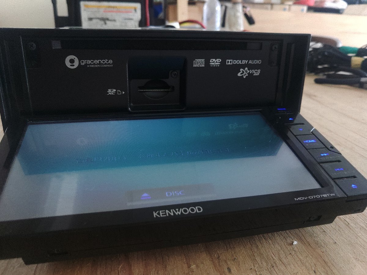 KENWOOD MDV-D707BTW カーナビ kcn-28_画像4