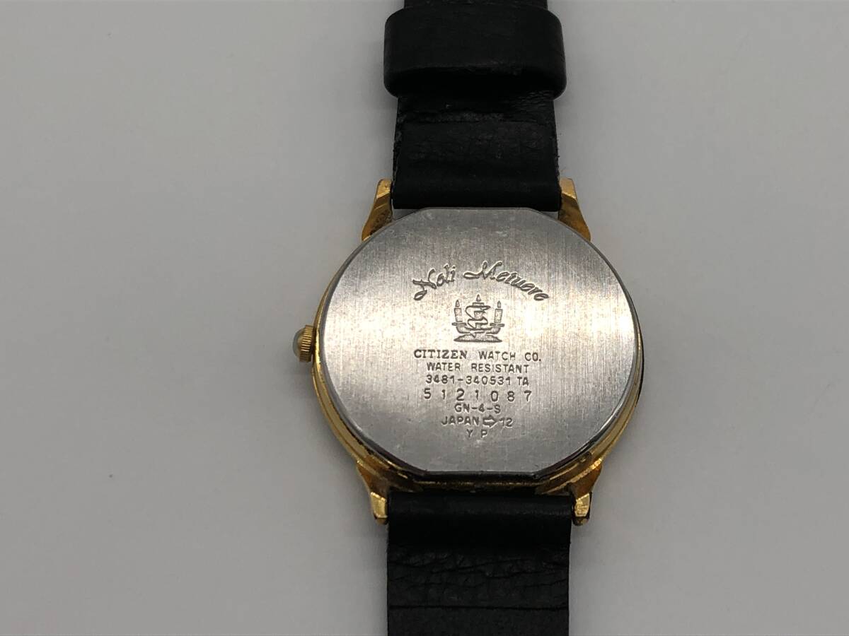 【1円スタート・中古品】CITIZEN シチズン LA MER 3481-340531 TA 5121087 レディース 腕時計 GN-4-S クオーツの画像4