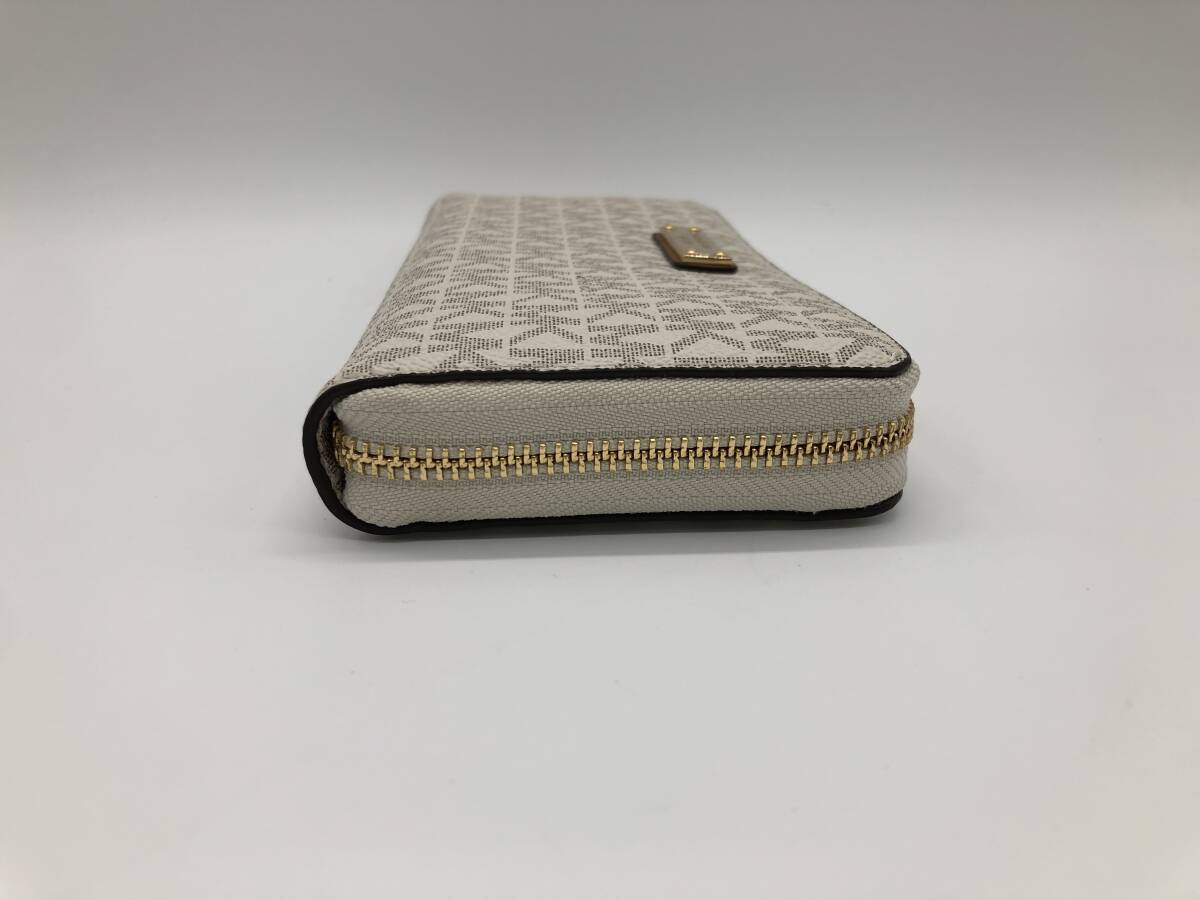 【美品】MICHAEL KORS EST 1981 マイケルコース ラウンドファスナー ラウンドジップ 長財布 MK 32S7GTTE9B_画像5