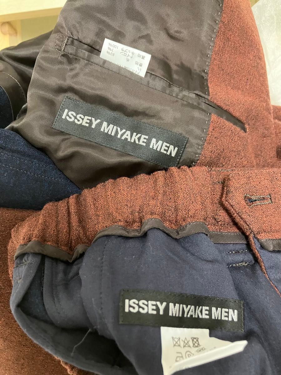 ISSEY MIYAKE MEN イッセイミヤケメン　20aw セットアップ　 ジャケット パンツ セットアップ テーラード 無地