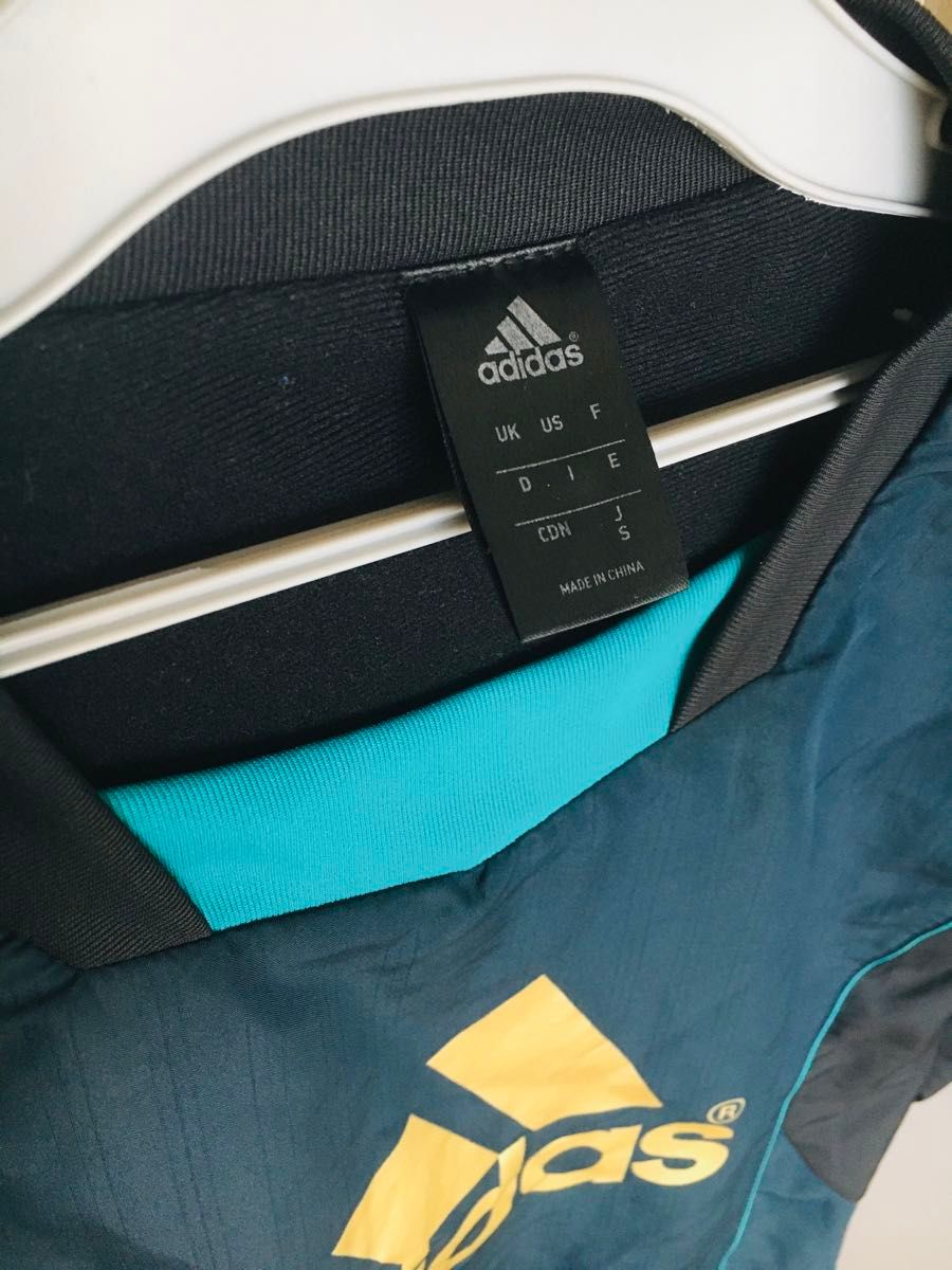 adidas アディダス ピステ ウィンドブレーカー サッカー トレーニングウェア 中綿 ネイビー 長袖 紺　フットサル