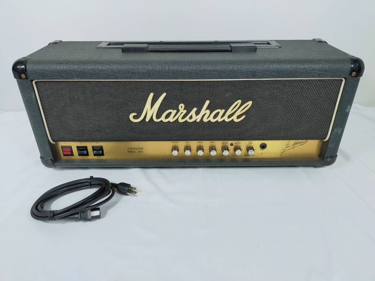 Marshall マーシャル ヘッドアンプ ギターアンプ 真空管 JCM 100/50W Model 2555 BLACK JUBILEE ブラック ジュビリー 限定