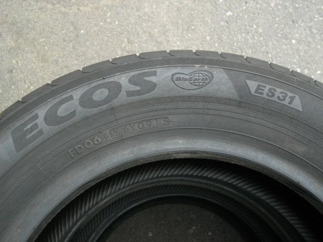 185/65R14 ヨコハマ ECOS ES31 【中古タイヤ・4本セット】_画像4