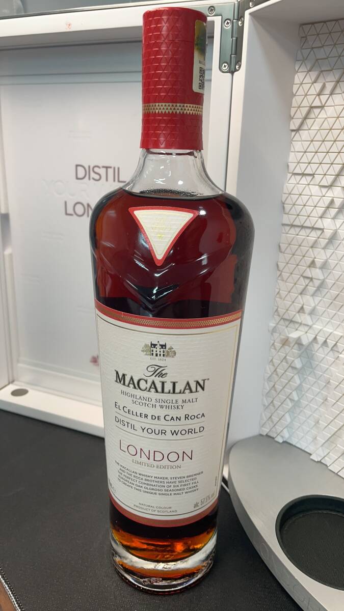 1円~ 超激レア 世界限定2000本 Macallan Distil Your World ザ・マッカラン ディスティル ユア ワールド ロンドン エディション ウイスキー_画像3