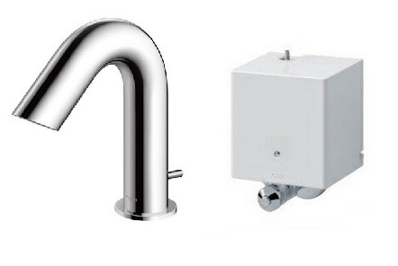 【新品未開封品】TOTO 自動水栓 TLE28SA1W（発電式） (TLE28005J＋TLE03505J) アクアオート （TENA41AW 後継機種）　2022年製