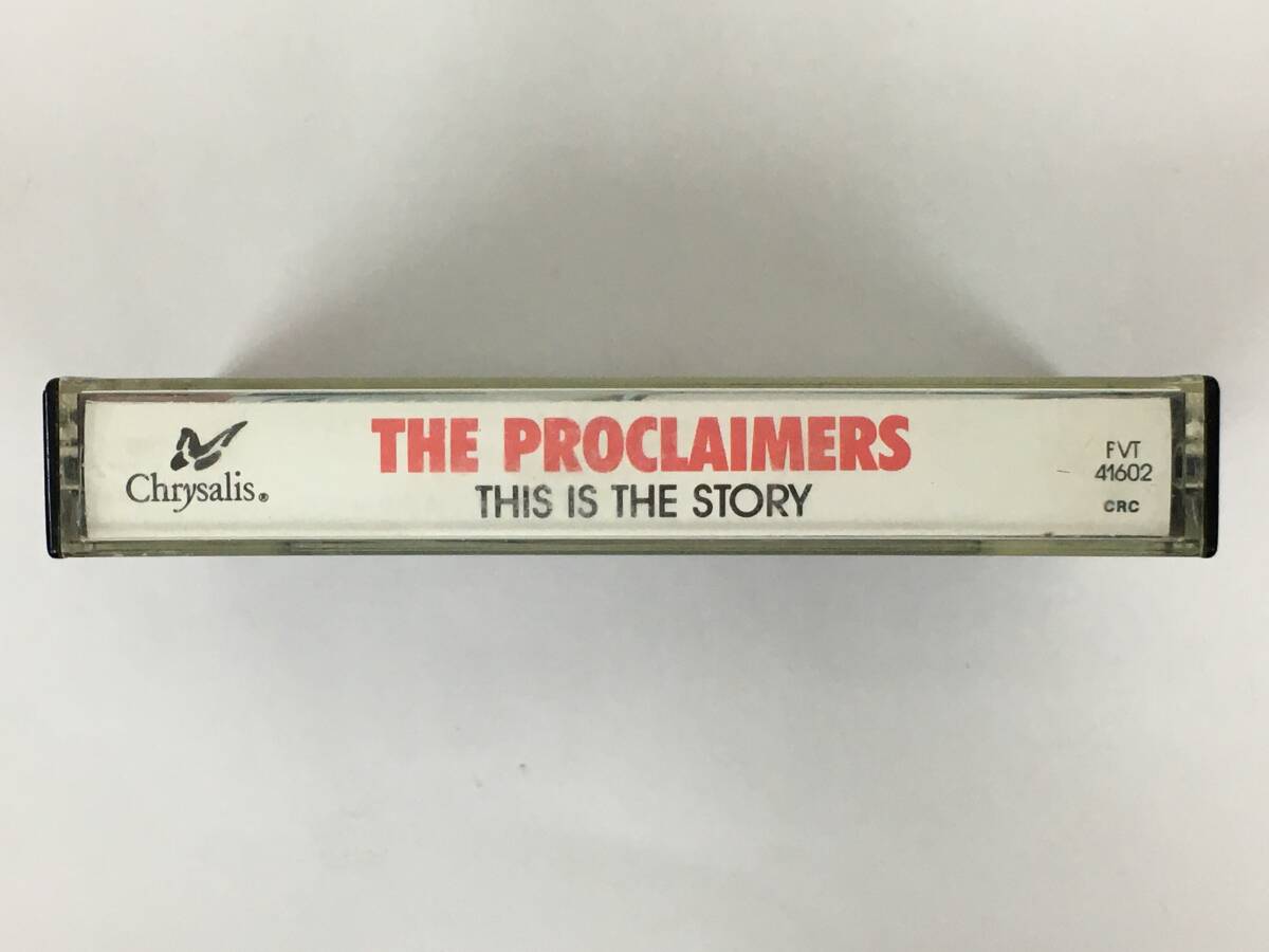 ■□U476 THE PROCLAIMERS ザ・プロクレイマーズ THIS IS THE STORY ディス・イズ・ザ・ストーリー カセットテープ□■_画像2