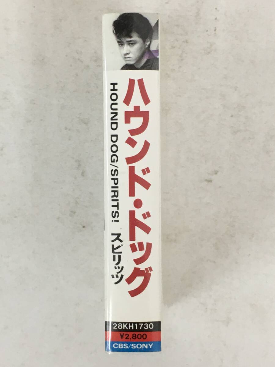 ■□U364 HOUND DOG ハウンド・ドッグ SPIRITS! スピリッツ カセットテープ□■の画像2