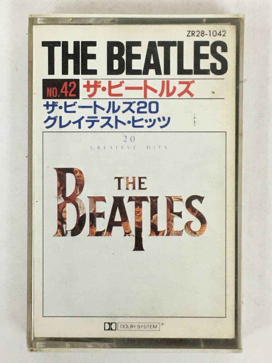 ■□U684 THE BEATLES ザ・ビートルズ 20 GREATEST HITS 20 グレイテスト カセットテープ□■_画像1