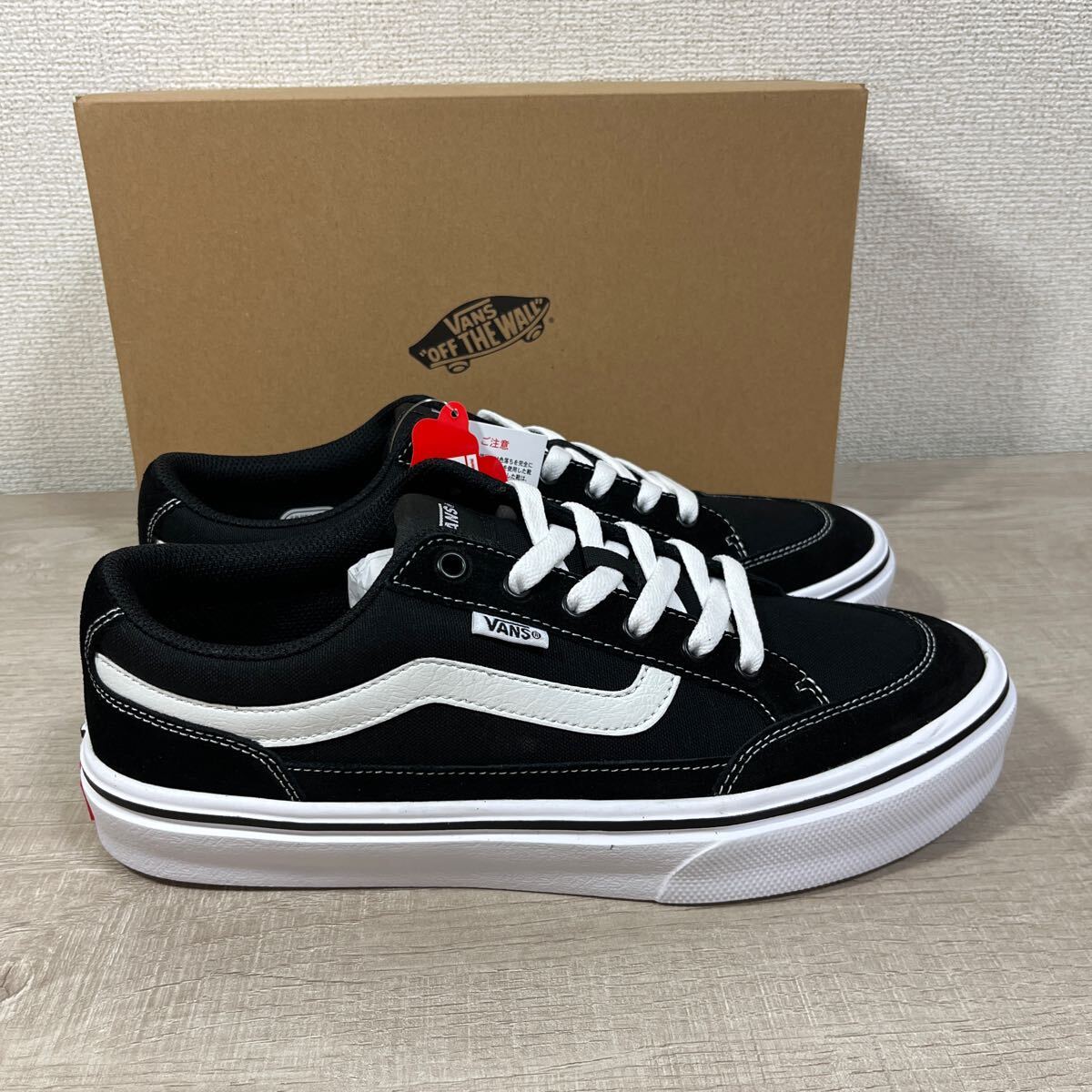 1円スタート売切り 新品未使用 VANS バンズ スニーカー FALKEN ファルケン ブラック 軽量 軽い JAPAN企画 27cm era SK8 オーセンティック_画像3