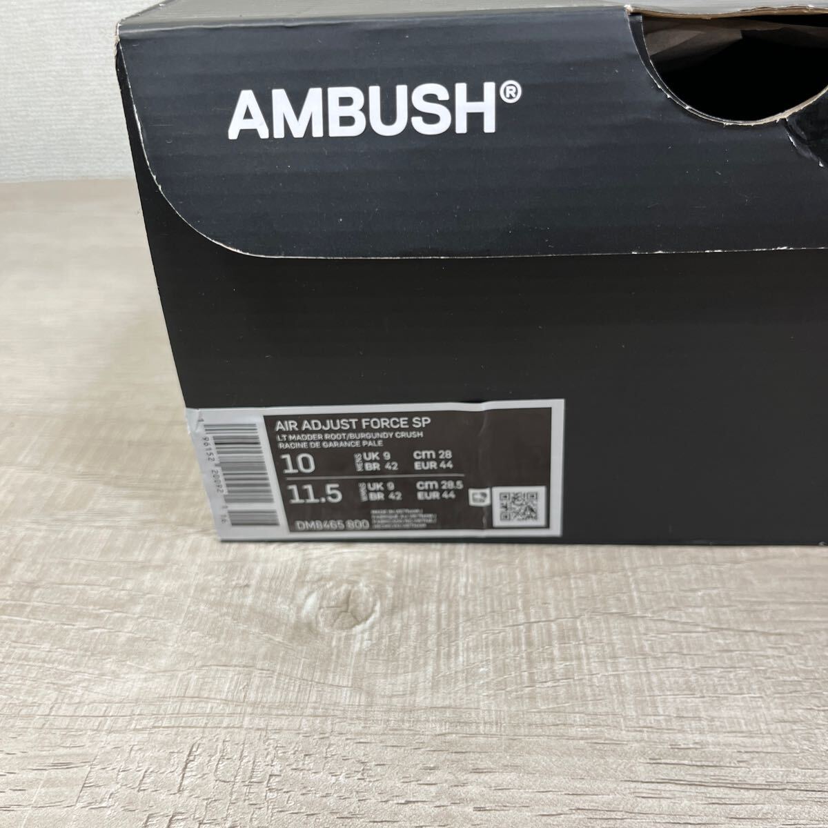 1円スタート売切り 新品未使用 Nike AMBUSH アンブッシュ × ナイキ エアアジャストフォース スニーカー DM8465-800 完売品 28cm_画像9