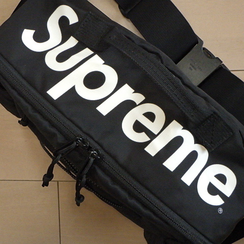 ☆ 17SS Supreme シュプリーム Waist Bag ウエストバッグ ショルダーバッグ ボディーバッグ バッグ box logo ボックスロゴ (ブラック黒)MSM_画像5