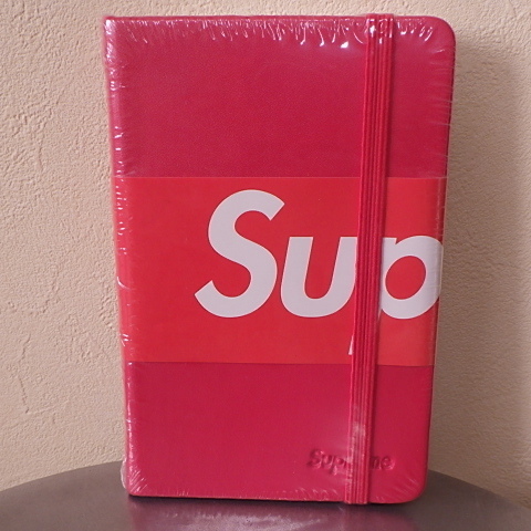 ☆ 初期 2010年 10FW Supreme シュプリーム Moleskine Note Book モレスキン ノートブック A5 ノート 手帳 レッド赤(新品未開封)MGD_画像3