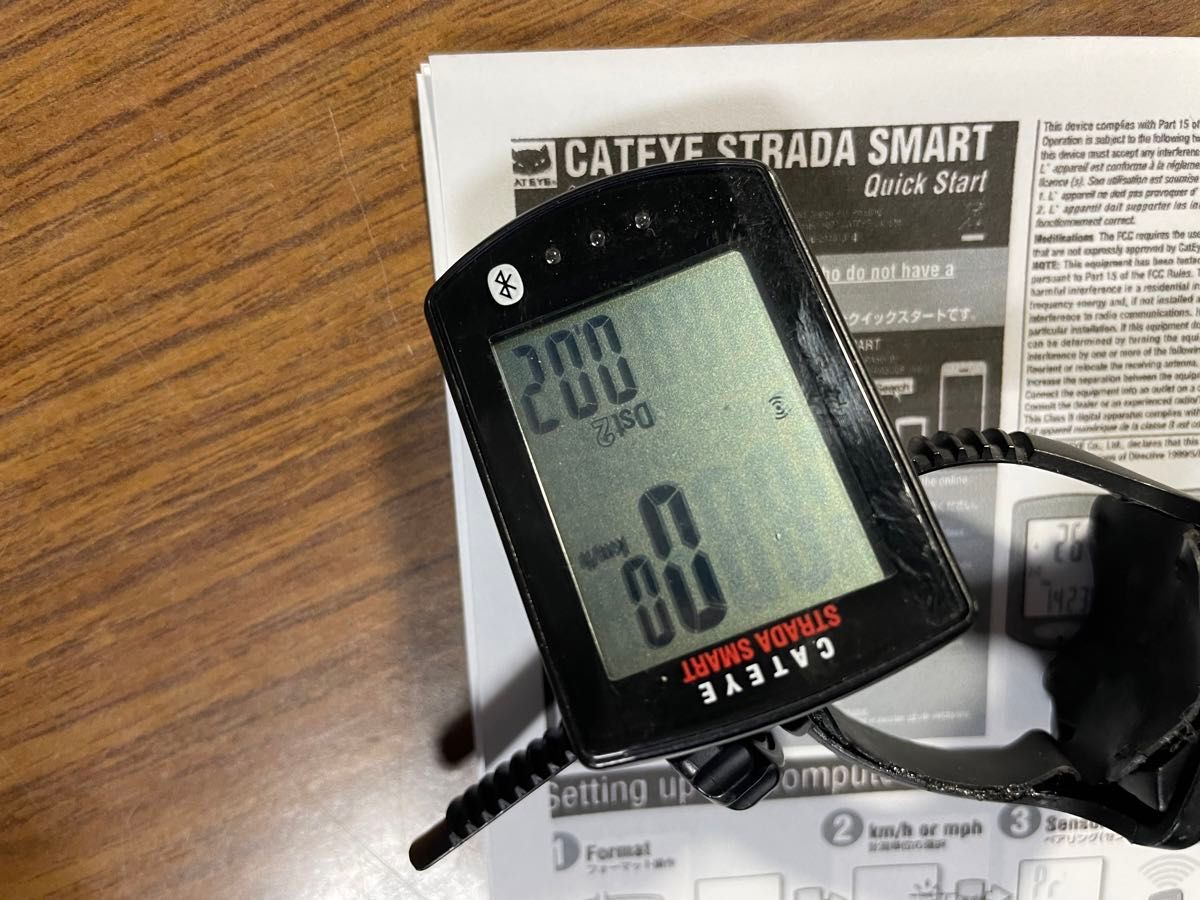 美品 CATEYE Bluetooth対応サイクルコンピューター、Strada Smart CC-RD500B