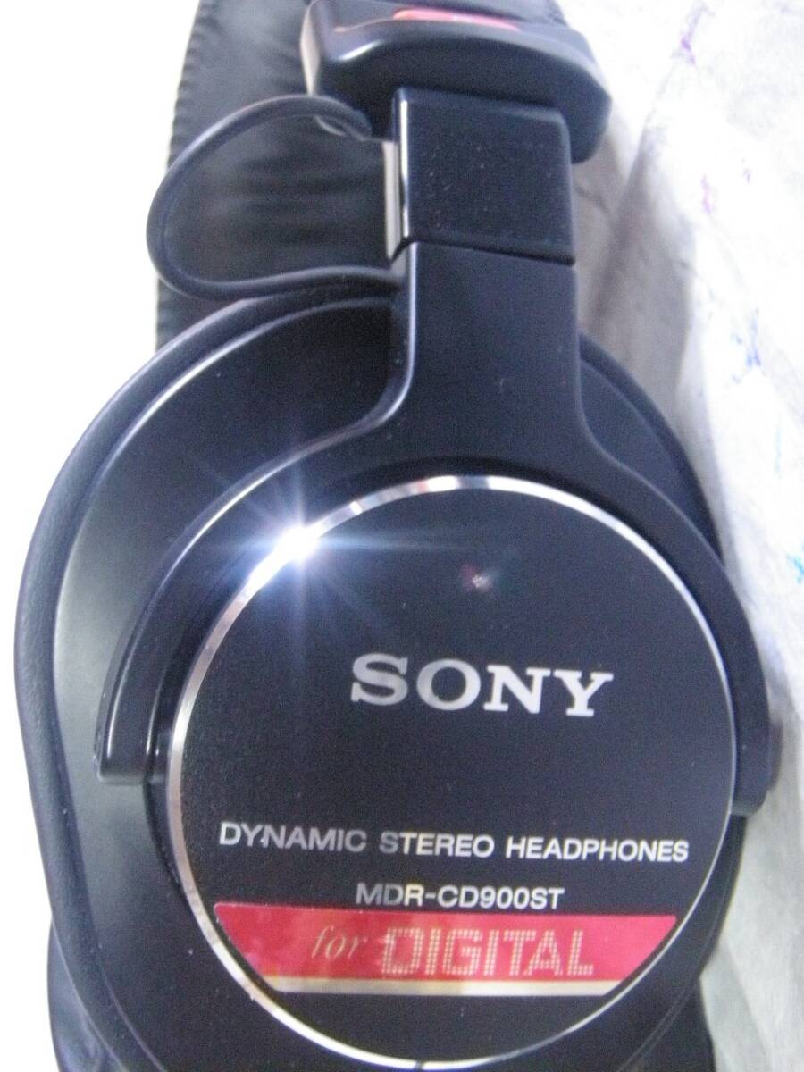 SONY MDR-CD900ST 新品互換イヤーパッド交換済　音出確認済 モニターヘッドホン 42_画像8