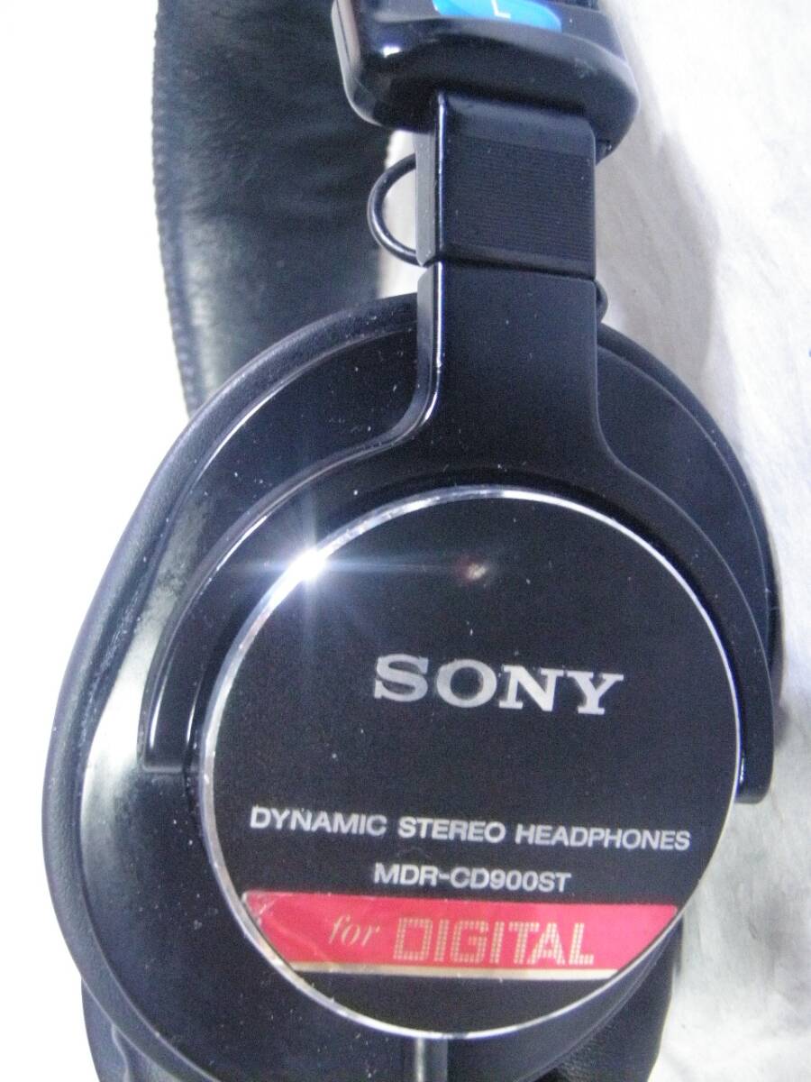 SONY MDR-CD900ST 新品互換イヤーパッド交換済　音出確認済 モニターヘッドホン 43_画像7
