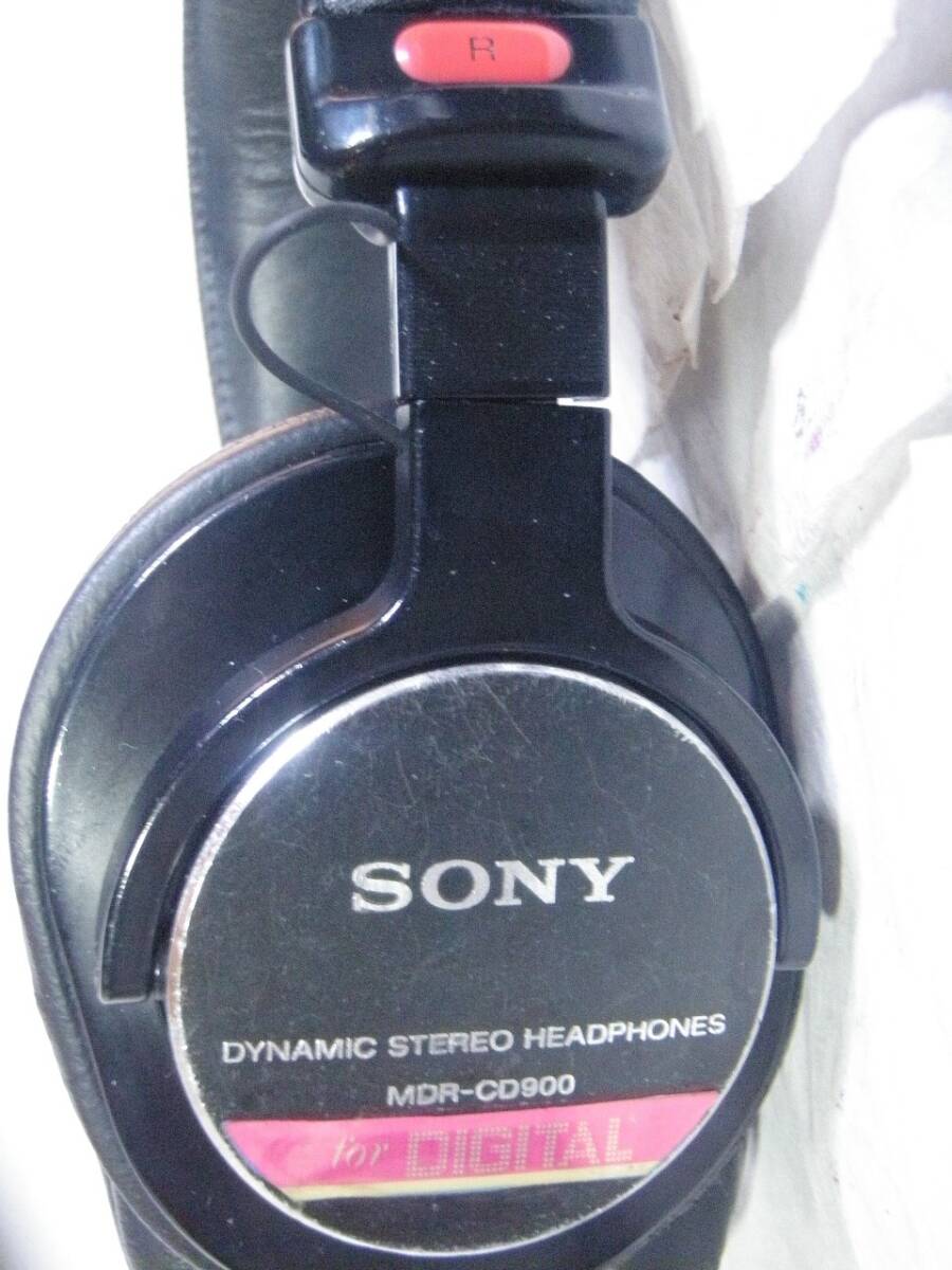 希少　SONY MDR-CD900ST 初期型 音出し確認済 モニターヘッドホン 15_画像8