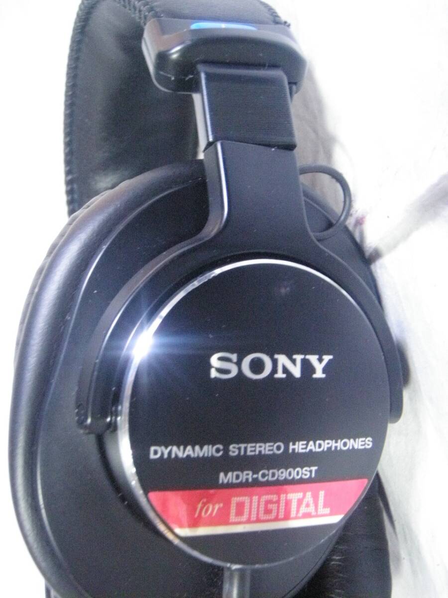 SONY MDR-CD900ST 新品互換イヤーパッド交換済　音出確認済 モニターヘッドホン 49_画像7