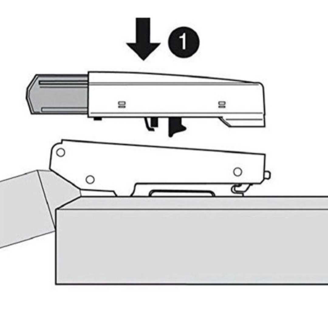 BLUM(ブルム)扉用ブルモーションユニット 6個の画像5