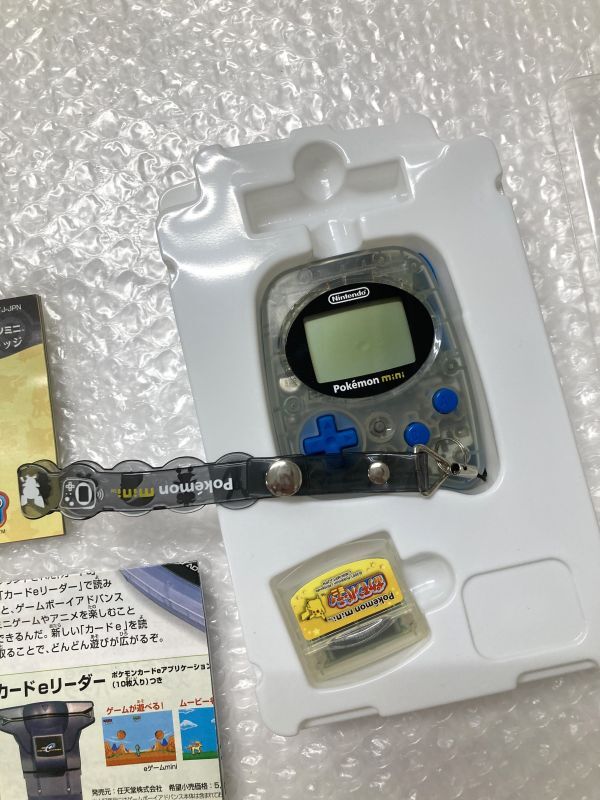 56【P731】◆ジャンク品◆ Pokemon mini ポケモンミニ Nintendo ニンテンドー MIN-001 ウパーブルー_画像5