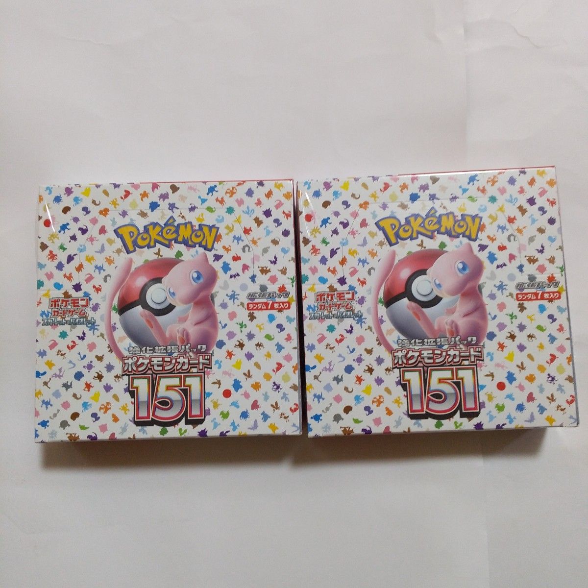 ポケモンカード151 ②BOX シュリンプ付き 『超人気新品