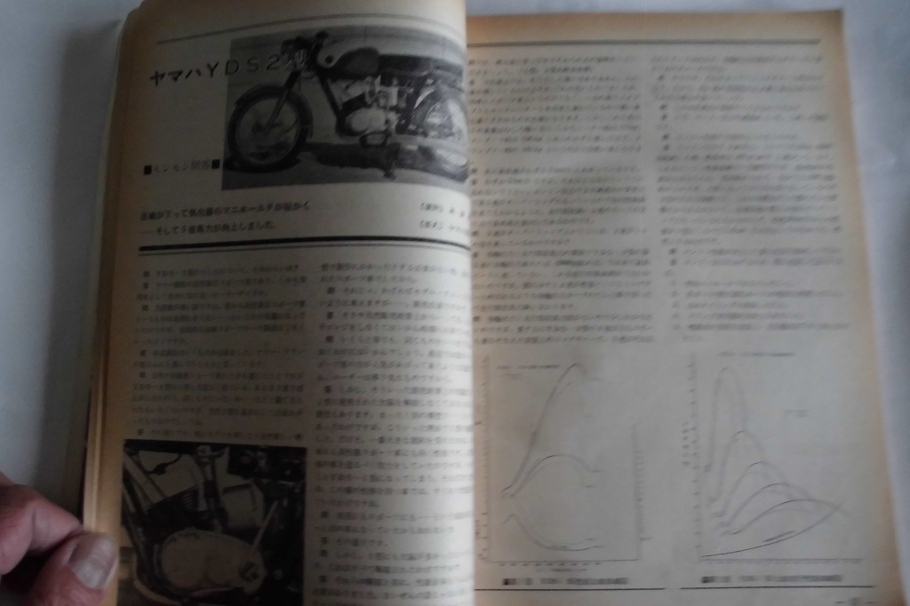 モーターサイクリスト誌 1962.5月号 トーハツアロー ヤマハYDS2 ホンダレーサーRC100.RC145.RC163 トライアンフT120.TRs/s.カブの故障対策 _画像8