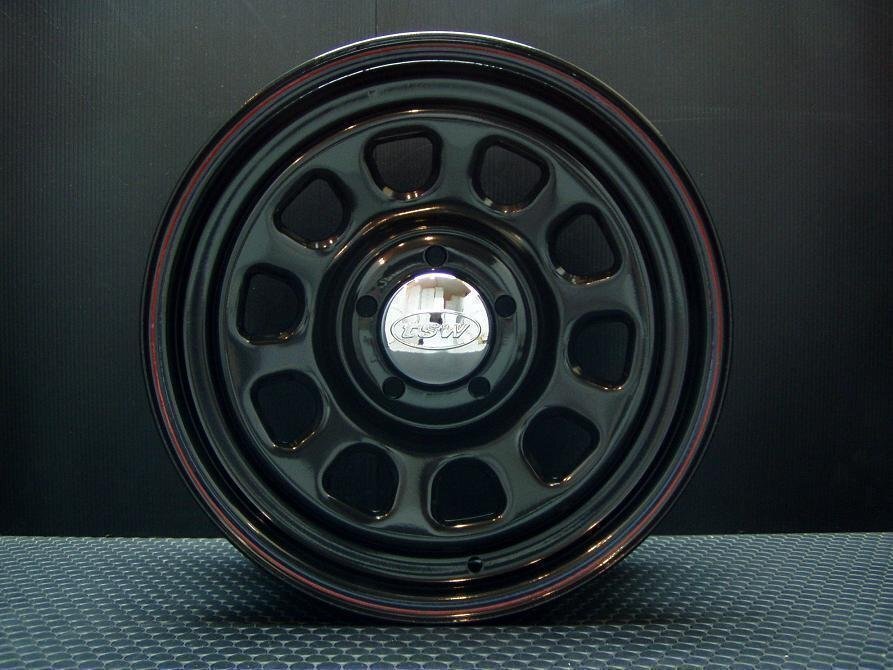 特価 TSW DAYTONA ブラック 16X7J+35 5穴114.3 GOODYEAR E-GRIP 215/60R16 4本セット ホイールタイヤ4本セット_画像4