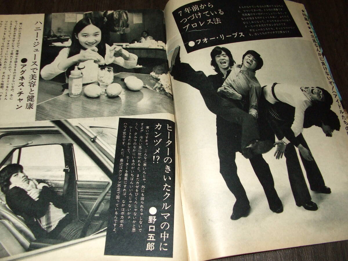 Yahoo!オークション - 週刊セブンティーン1974年 西城秀樹/野口 Yahoo!オークション - 週刊セブンティーン1974年 西城秀樹/野口