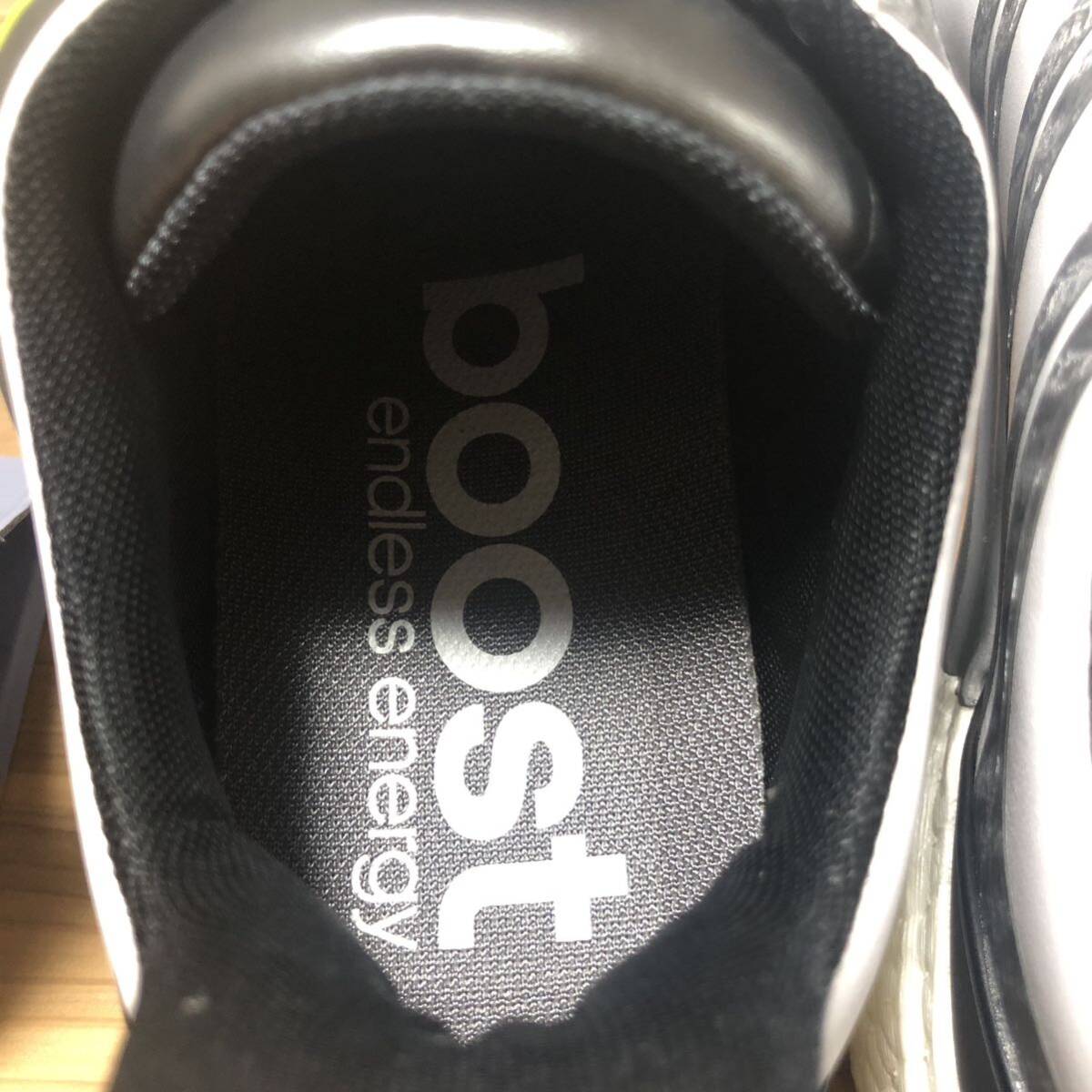 【adidas】アディダス ゴルフ BOA boost メンズ シューズ ボアシューズ 25.5 ホワイト系 送料込み！の画像9