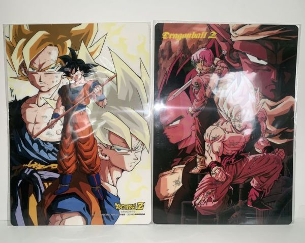 【新品】アニメトピア　「ドラゴンボールZ」　下敷き７枚セット（２柄）_表と裏