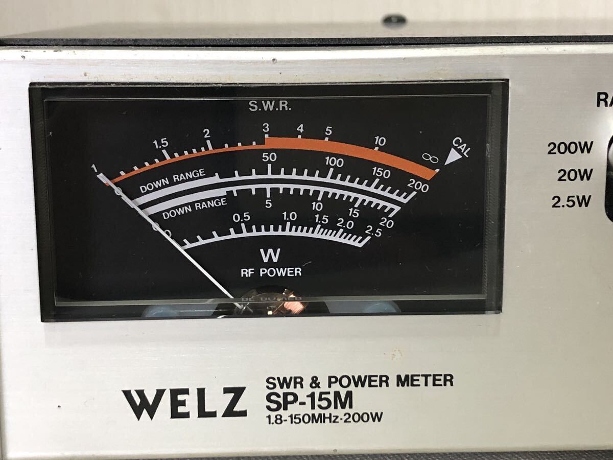 WELZ SP-15M SWR & POWER計の画像3