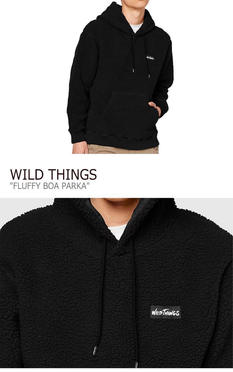 ワイルドシングス　WILD THINGS ボアパーカー