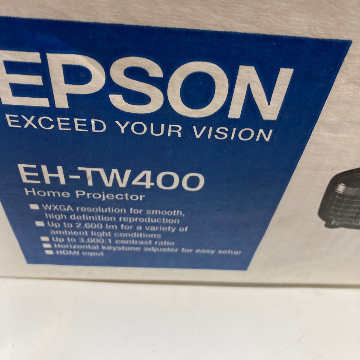 EH-TW400 EPSON 動作未確認　HD HDMI No.2-021-102_画像1