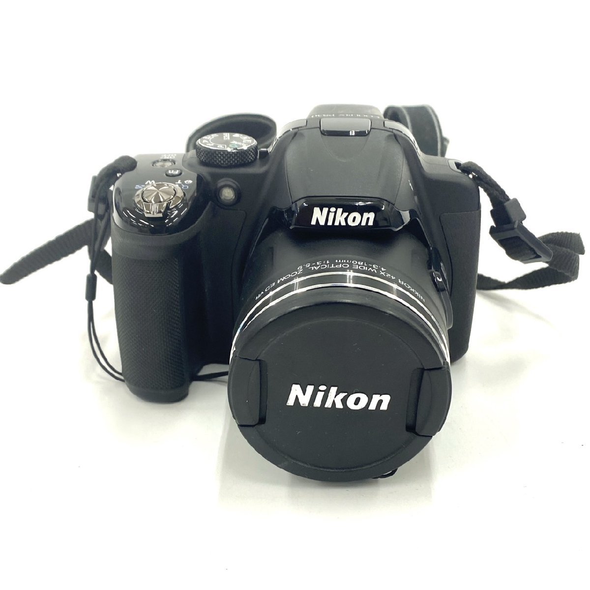 1円スタート Nikon ニコン COOLPIX P530 クールピクス デジタルカメラ デジカメ ブラック 4.3-180mm 1:3-5.9 電池式 単三 動作未確認_画像1