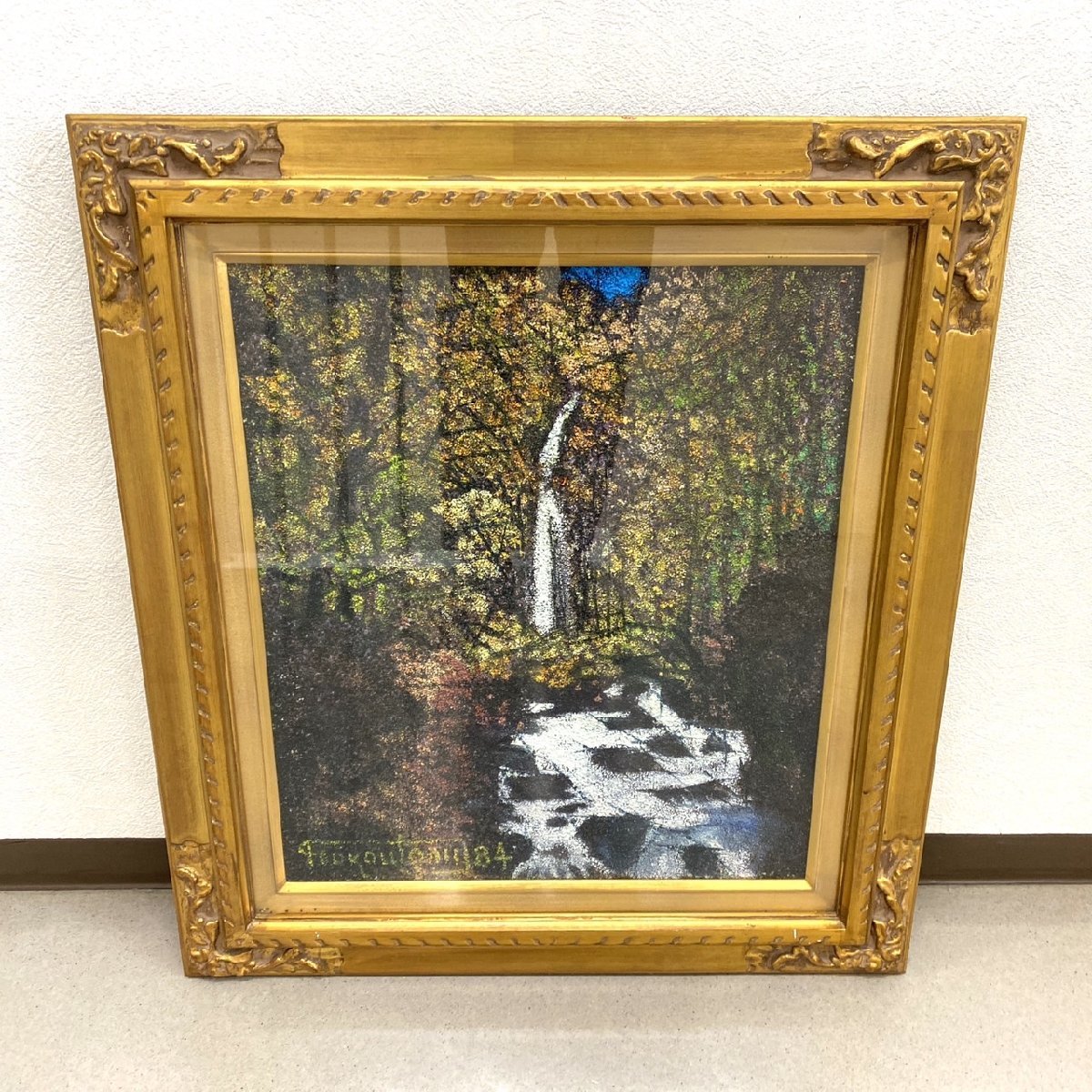 Yahoo!オークション - 1円スタート 絵画 福富雷童 奥入瀬渓谷 Yahoo!オークション - 1円スタート 絵画 福富雷童 奥入瀬渓谷