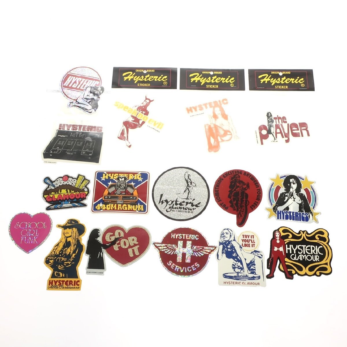 1円スタート ステッカー まとめ16点セット HYSTERIC GLAMOUR ヒステリックグラマー ヒス 非売品 Sticker シール コレクション 未開封 含_画像1