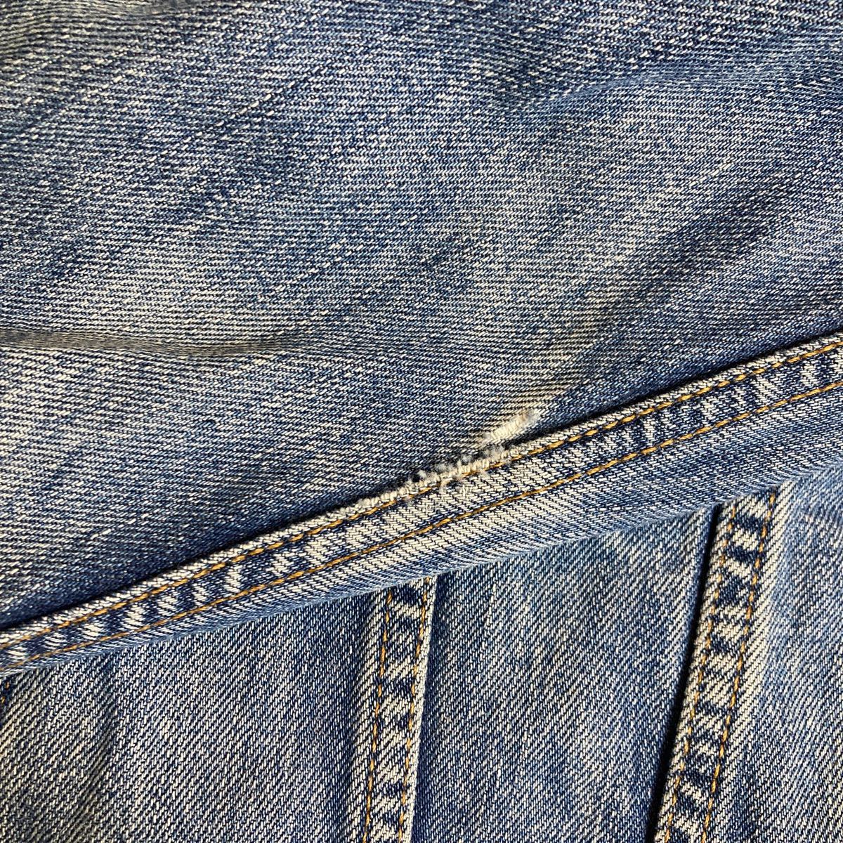 く1386 EURO Levi's ユーロリーバイス 70550 04 デニムジャケット トラッカージャケット XL T99刻印 ジージャン_画像7