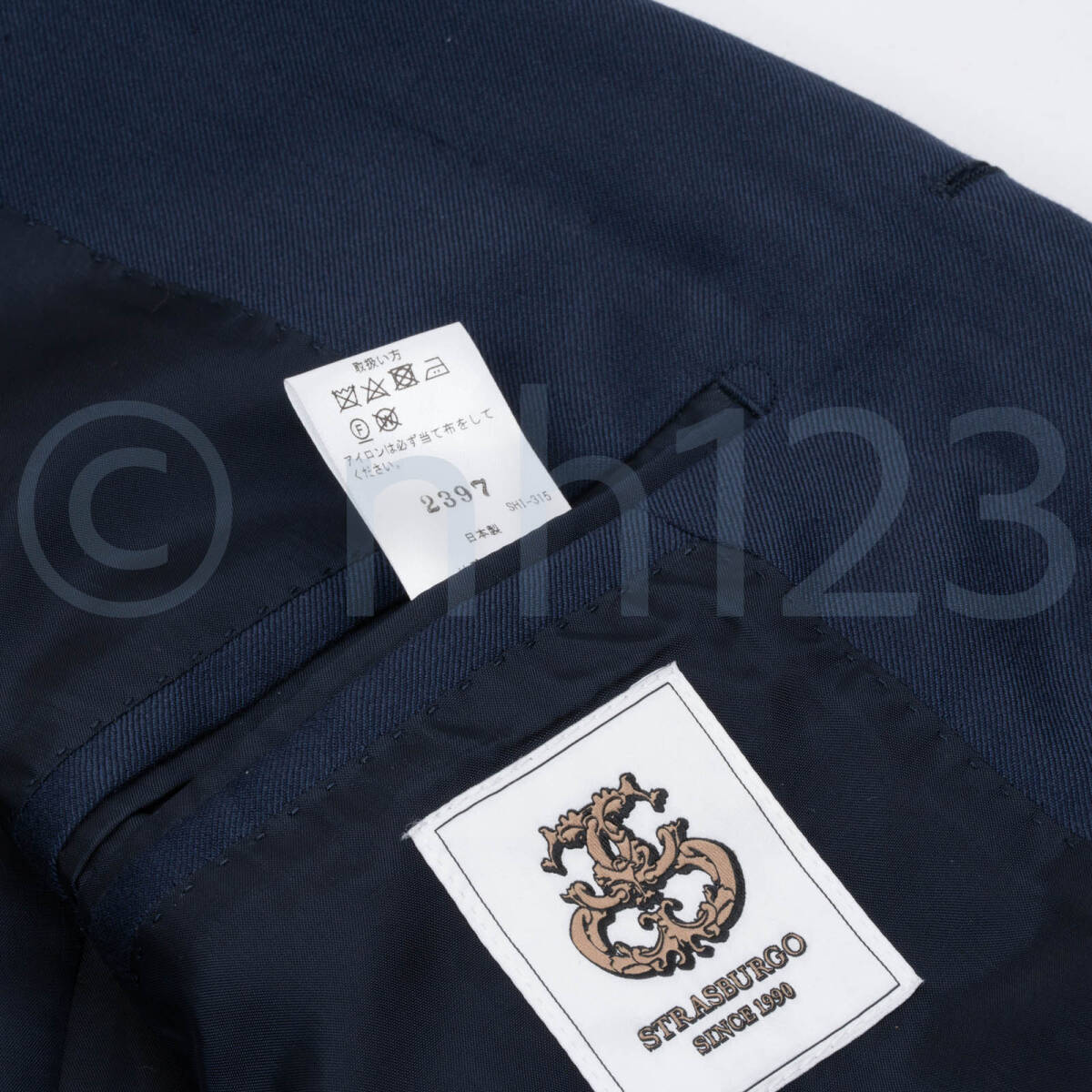 Strasburgo ジャケット ブレザー ネイビー 48 紺ブレ Casuso Belvest ISAIA STILE LATINO LARDINI TAGLIATORE BOGLIOLI お探しの方も_画像8