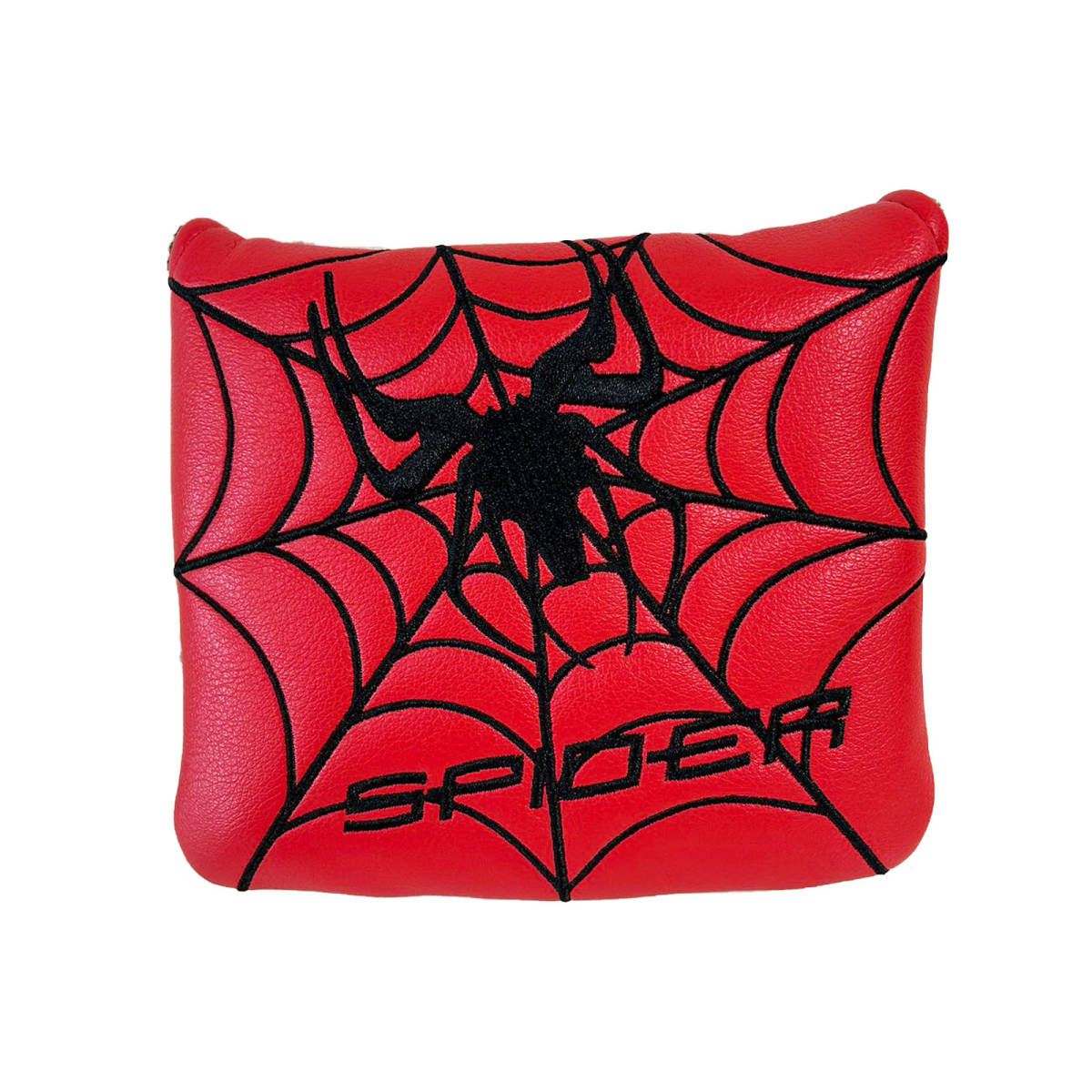 ゴルフヘッドカバー パターカバー センターシャフト用 テーラーメイド スパイダーパターに対応 マグネット式 Spider 4色_画像3