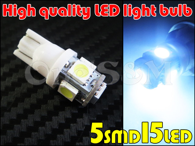 LED-K3WT スピードメーター タコメーター メーターパネル LEDメーター球Set 白 バリオス 1型 2型 対応の画像4