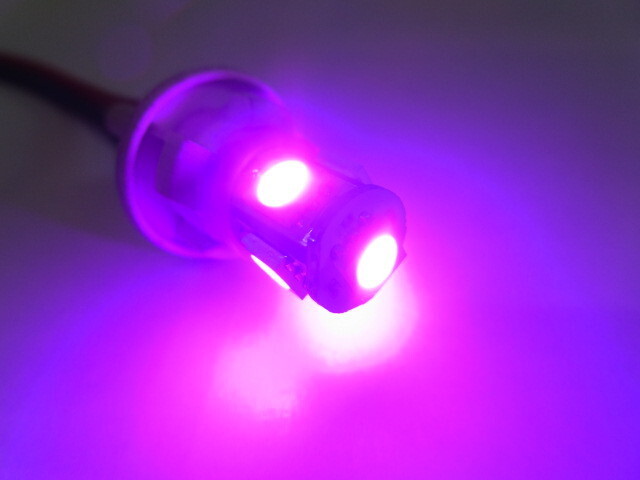 LED-K3PU スピードメーター タコメーター メーターパネル LEDメーター球Set 紫 バリオス 1型 2型 対応_画像4