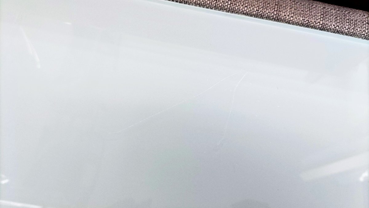 T1656 【千葉県/東京都 送料無料 自社配達/店頭引取限定】 FLYMe Noir フライミーノワール ガラス ローテーブル センターテーブルの画像3