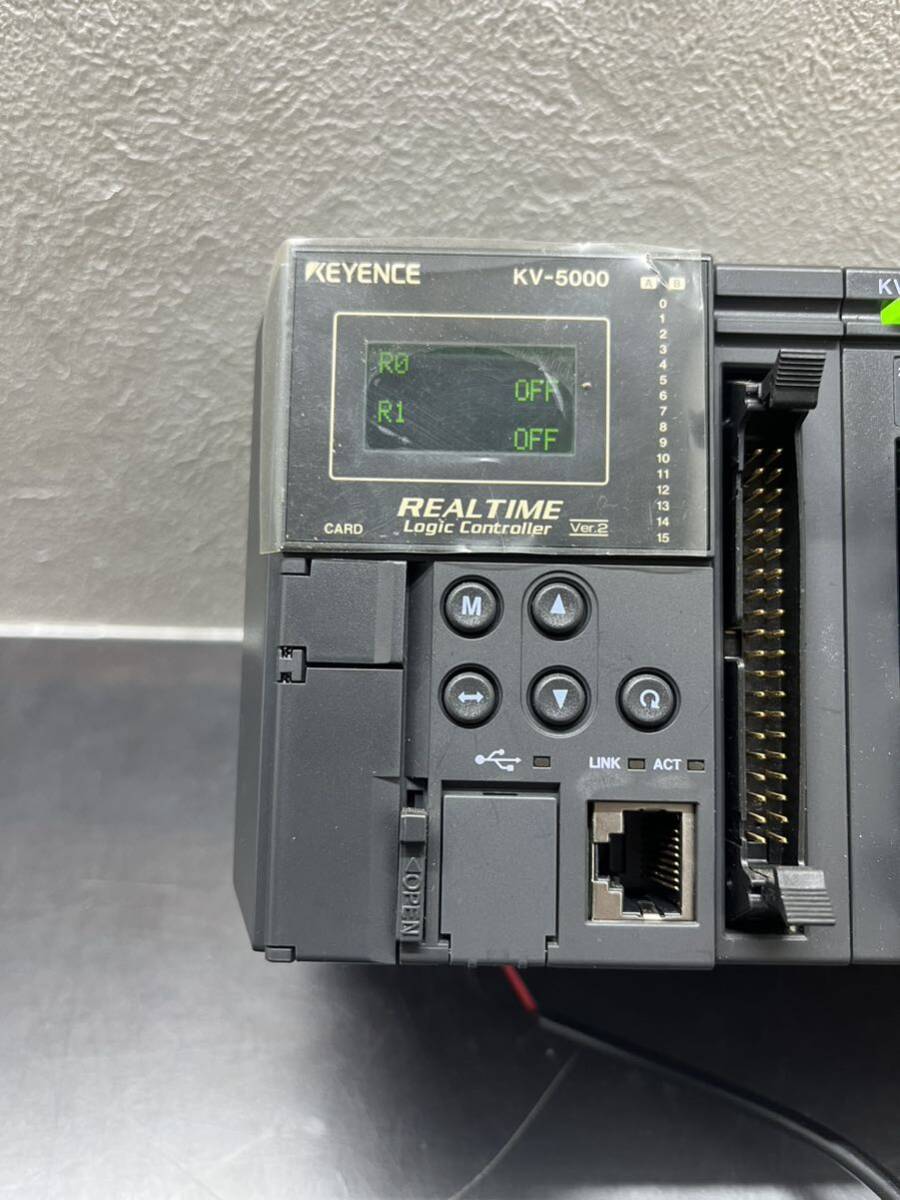 KEYENCE キーエンス KV-5000 プログラマブル コントローラ KEYENCE キーエンス KV-5000 プログラマブル コントローラ